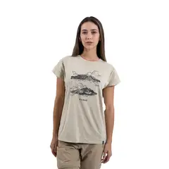 KANNU - Polera Manga Corta Mujer Lifestyle