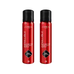 LOREAL PARIS - Pack 2 Unidades Spray Fijador Maquillaje Infallible 36H No Transfer L'Oreal Paris