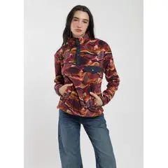 KAYA UNITE - Polar Half Snap Print Mujer