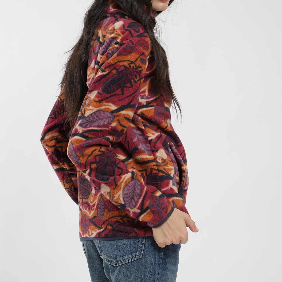 KAYA UNITE - Polar Half Snap Print Mujer