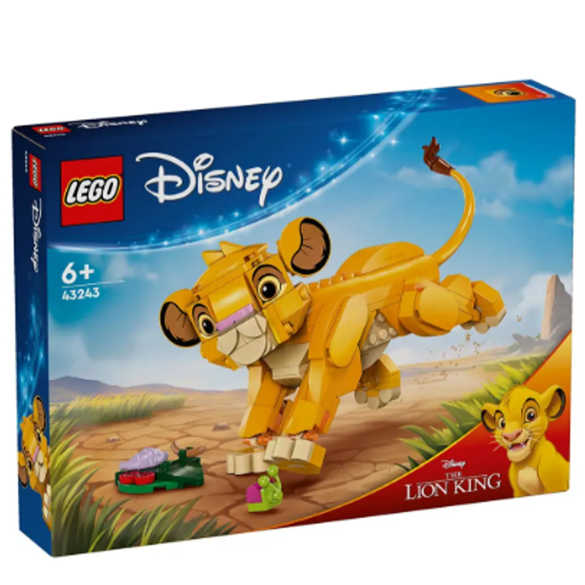 LEGO - Lego El Rey León Simba Cachorro 43243 Disney