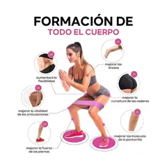 MOVI - Bandas Elásticas de Tela para Glúteos: Antideslizantes 3 Niveles