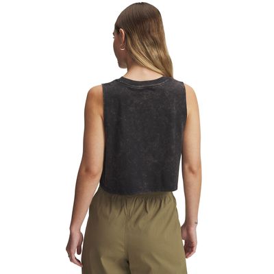 Imagen 2 del producto Polera S/M Mujer Branded Wash Crop Tank Polera Negro