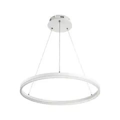 LED STUDIO - LÁMPARA COLGANTE REDONDA 30W LUZ CÁLIDA ARO Ø40
