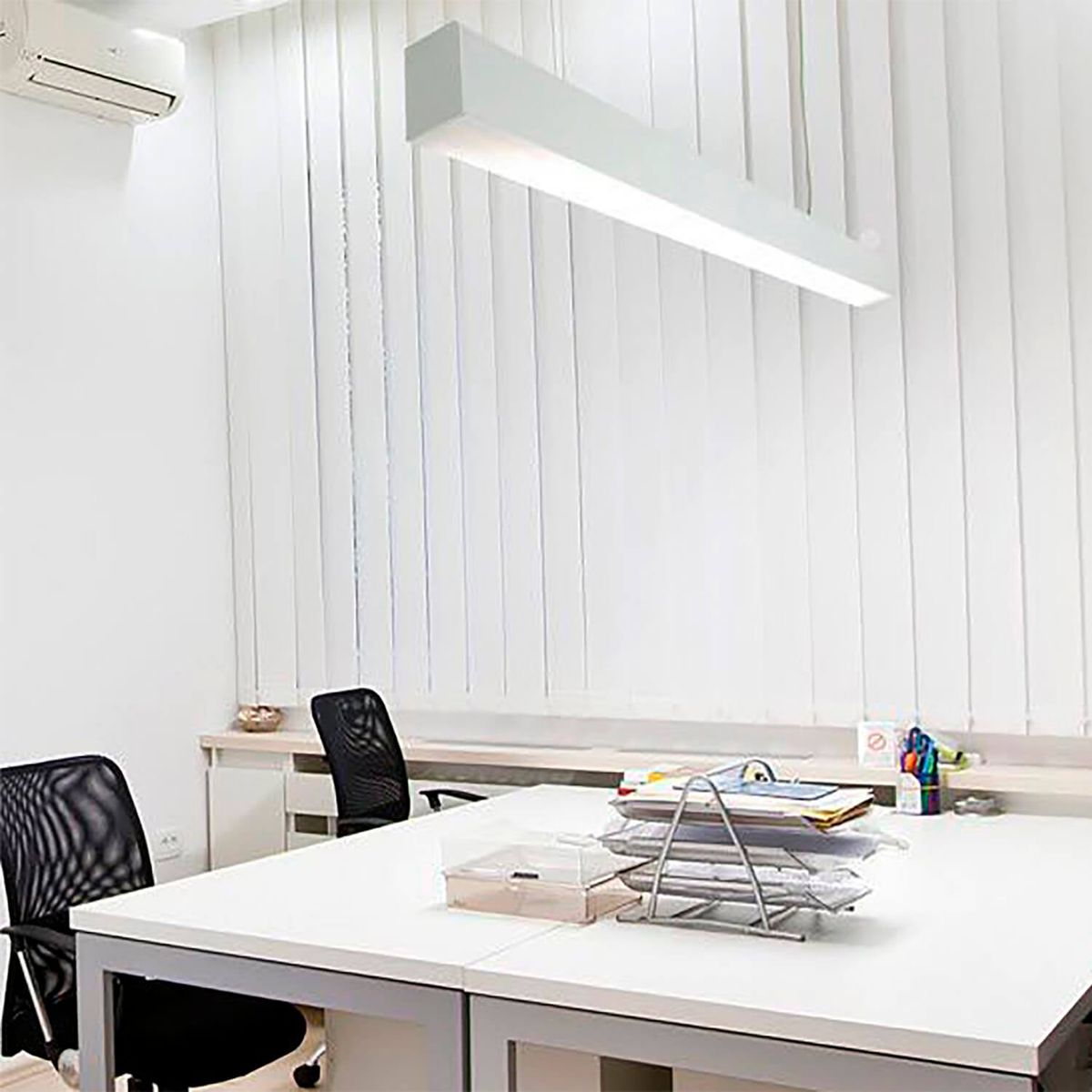 LED STUDIO - LÁMPARA COLGANTE O SOBREPUESTA LED STUDIO 40W CCT LUZ CÁLIDA A NEUTRA