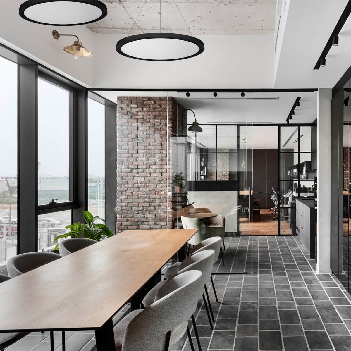 LED STUDIO - PLAFÓN COLGANTE O SOBREPUESTO LED STUDIO SLIM 30W LUZ NEUTRA IP20 Ø40x4CM