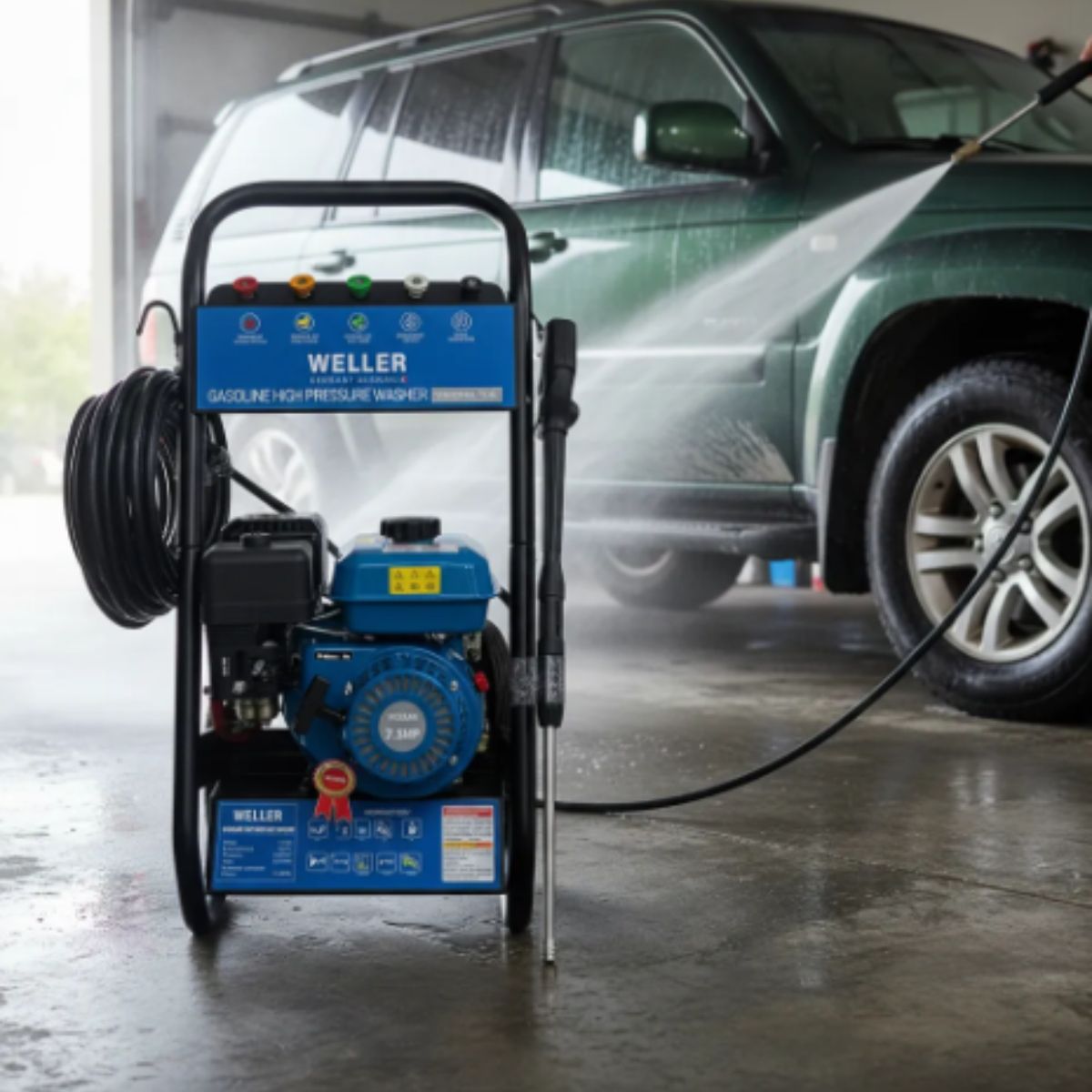 ALTERNATIVE - Hidrolavadora Industrial 3200 Psi Max 170bar - Lic Japones