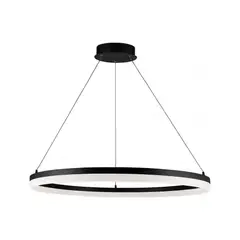 LED STUDIO - LÁMPARA COLGANTE REDONDA 60W LUZ CÁLIDA ARO Ø100