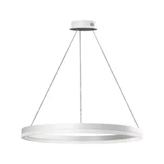 LED STUDIO - LÁMPARA COLGANTE REDONDA 60W LUZ CÁLIDA ARO Ø100