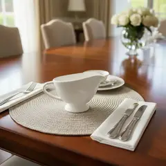 BRIC - Salsera Lechera De Porcelana Set De 2 Blanco