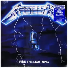 HITWAY MUSIC - METALLICA - RIDE THE LIGHTNING 180GRS - VINILO