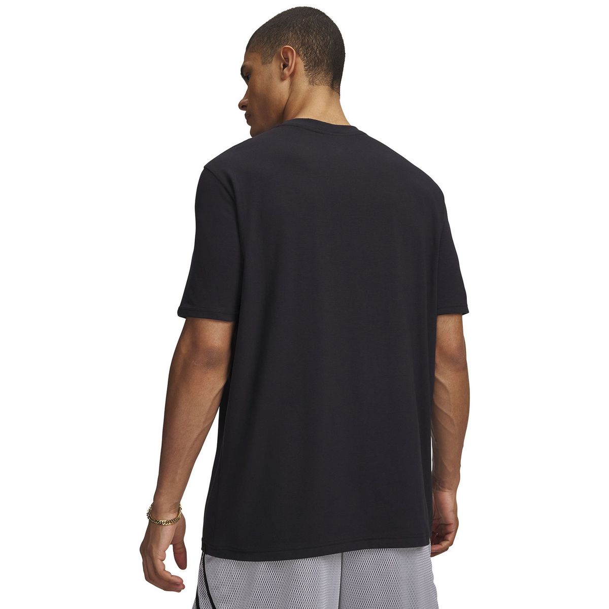 UNDER ARMOUR - Polera M/C Hombre Curry Night Night Polera Negro UNDER ARMOUR