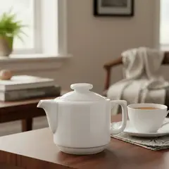 BRIC - Tetera de Porcelana Blanca 800 ml