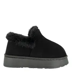PASSER - Pantufla Mujer Negro Invernal