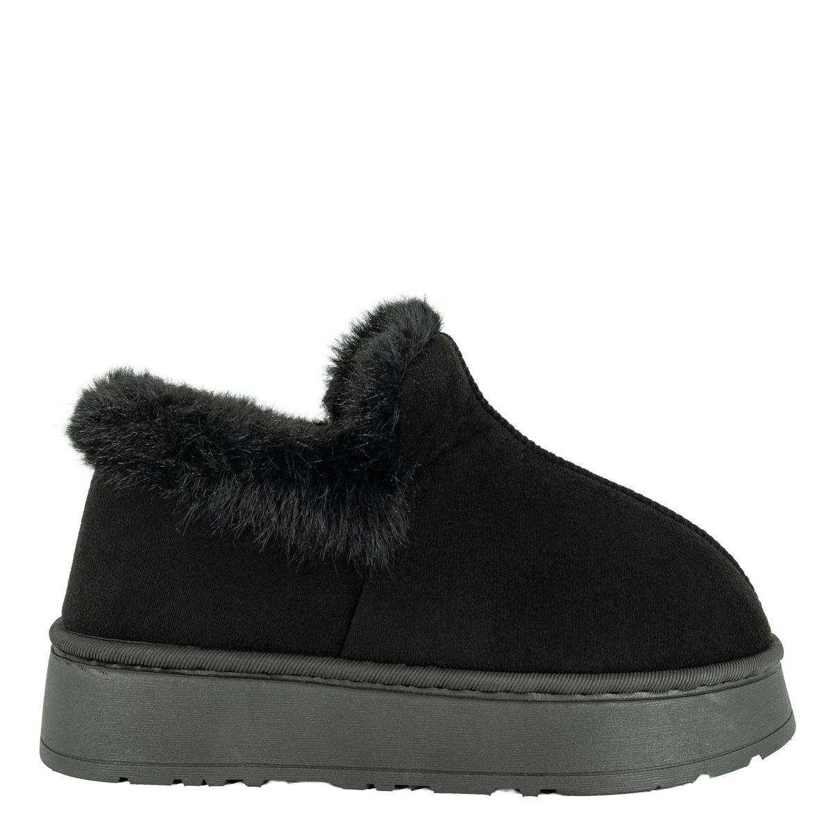 PASSER - Pantufla Mujer Negro Invernal Passer