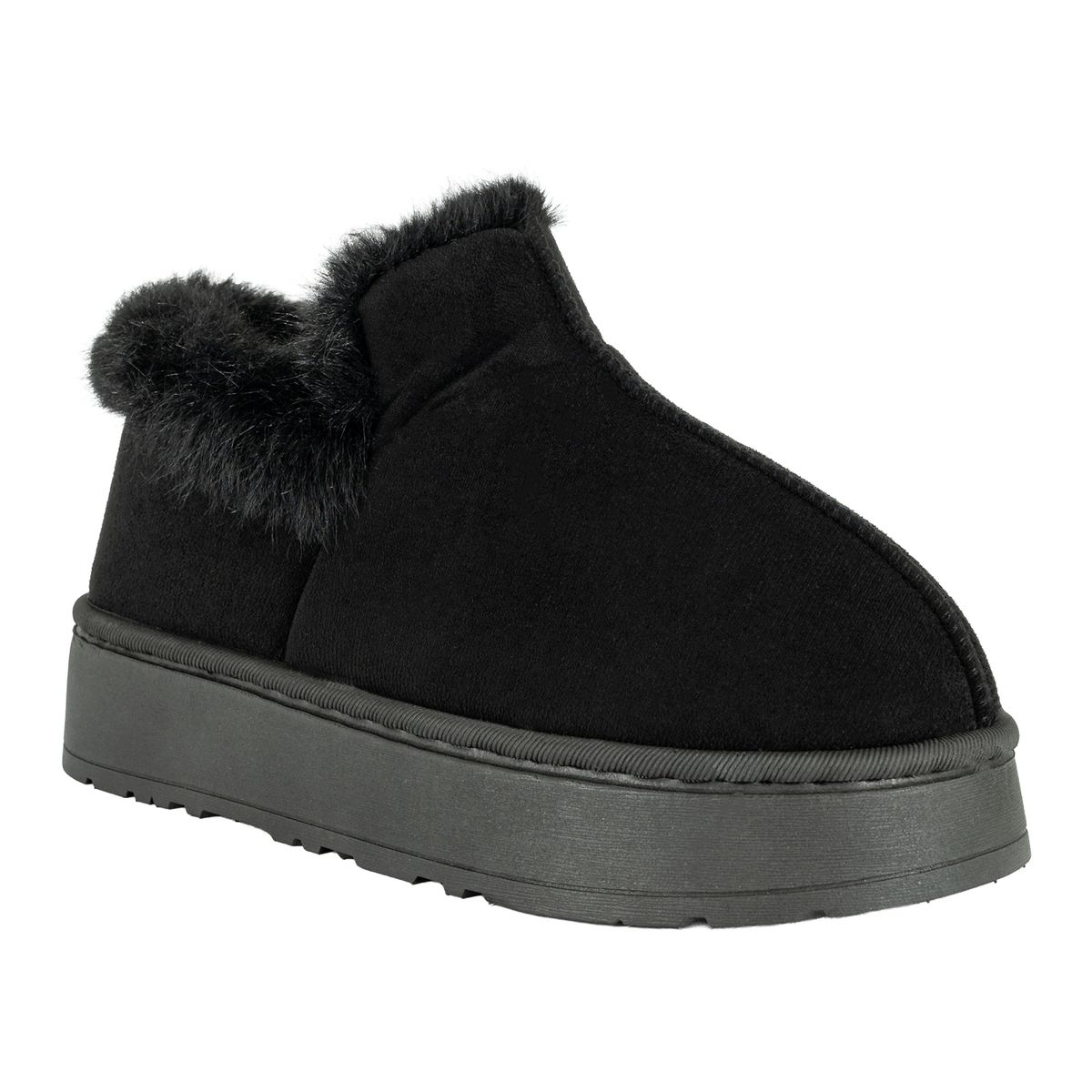 PASSER - Pantufla Mujer Negro Invernal Passer