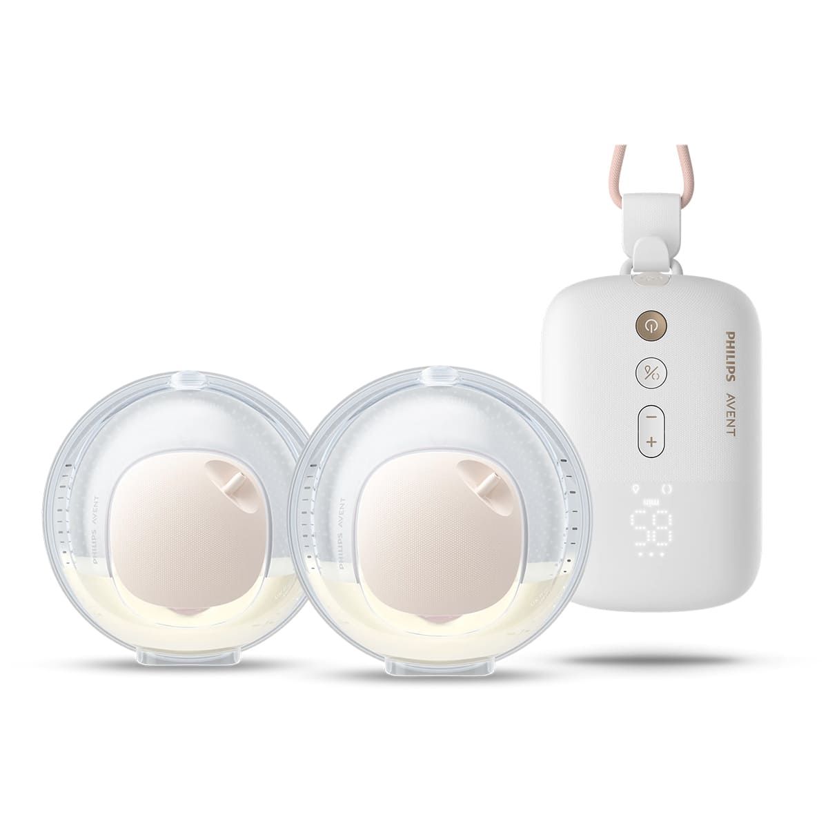 AVENT - Extractor de leche eléctrico doble Manos libres Avent SCF532