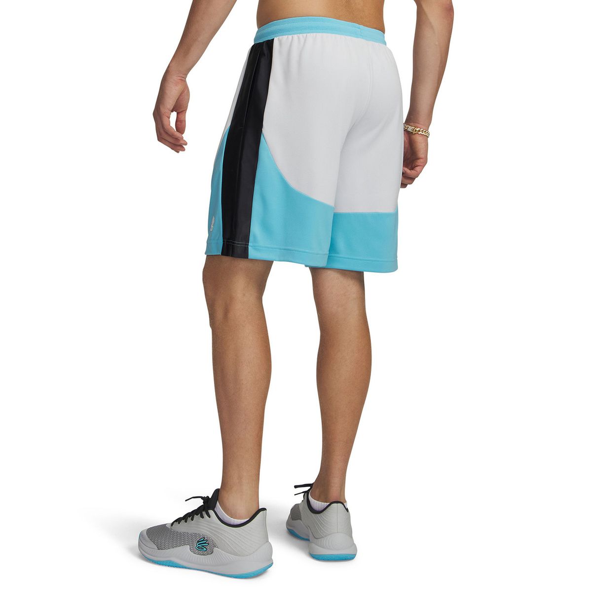 UNDER ARMOUR - Short Hombre Curry Splash Blanco UNDER ARMOUR