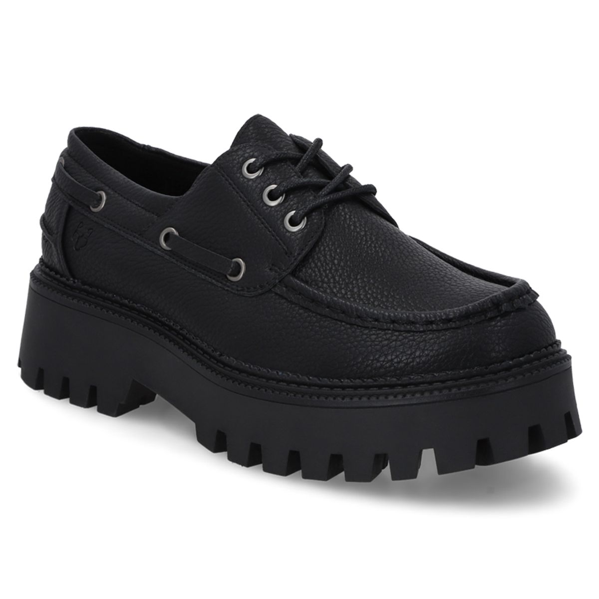 GOTTA - Zapato Plataforma Negro Mujer 46302