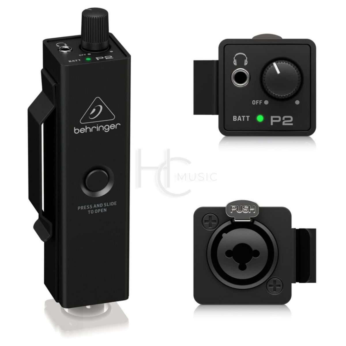 BEHRINGER - Amplificador de Audifonos Behringer P2 Powerplay