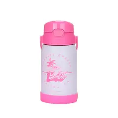 UMA - Botella Térmica Niños Barbie Malibu 450ml Acero Inox
