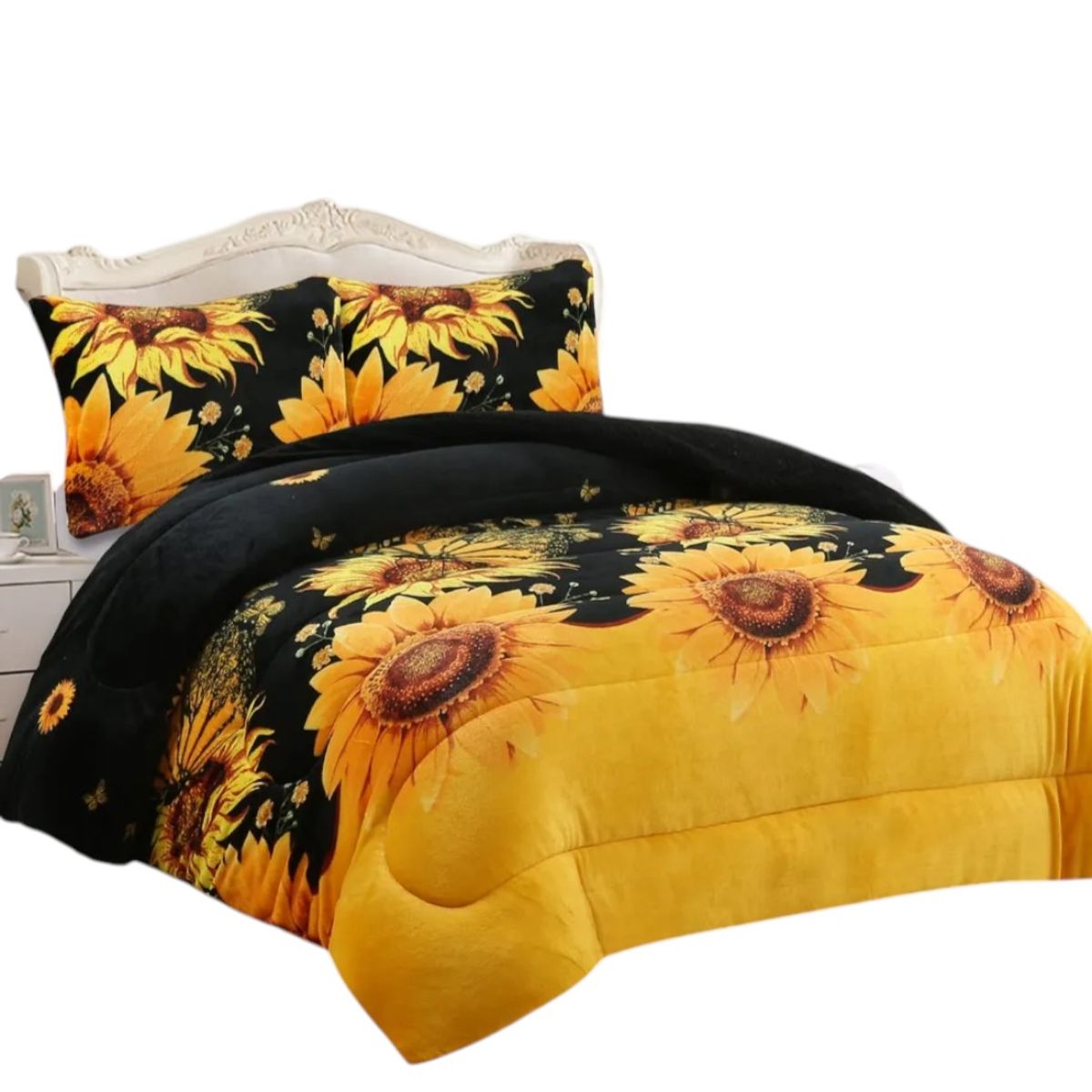 GENERICO - Cobertor Plush Extra Suave 1.5 Plazas Ideal para Invierno