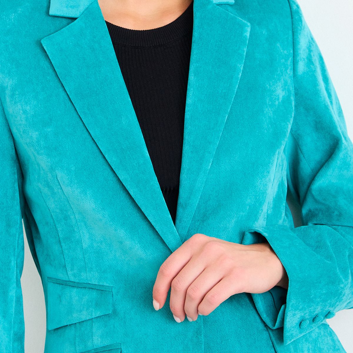 IO - Blazer Liso Mujer Calipso Io