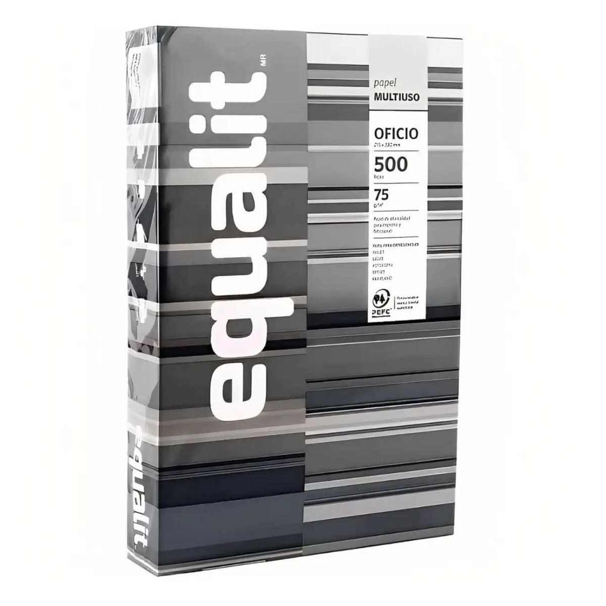 EQUALIT - PAPEL OFICIO RESMA - EQUALIT MULTIFUNCION 500 hojas 75gr