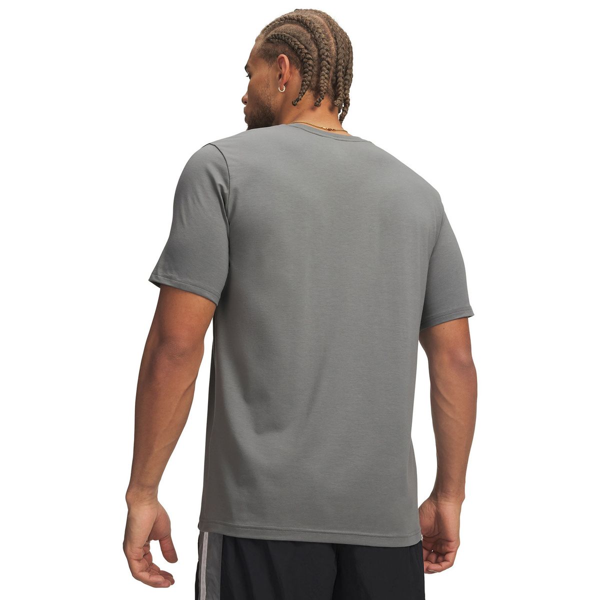 UNDER ARMOUR - Polera M/C Hombre Curry Splash Wordmark Polera Verde UNDER ARMOUR
