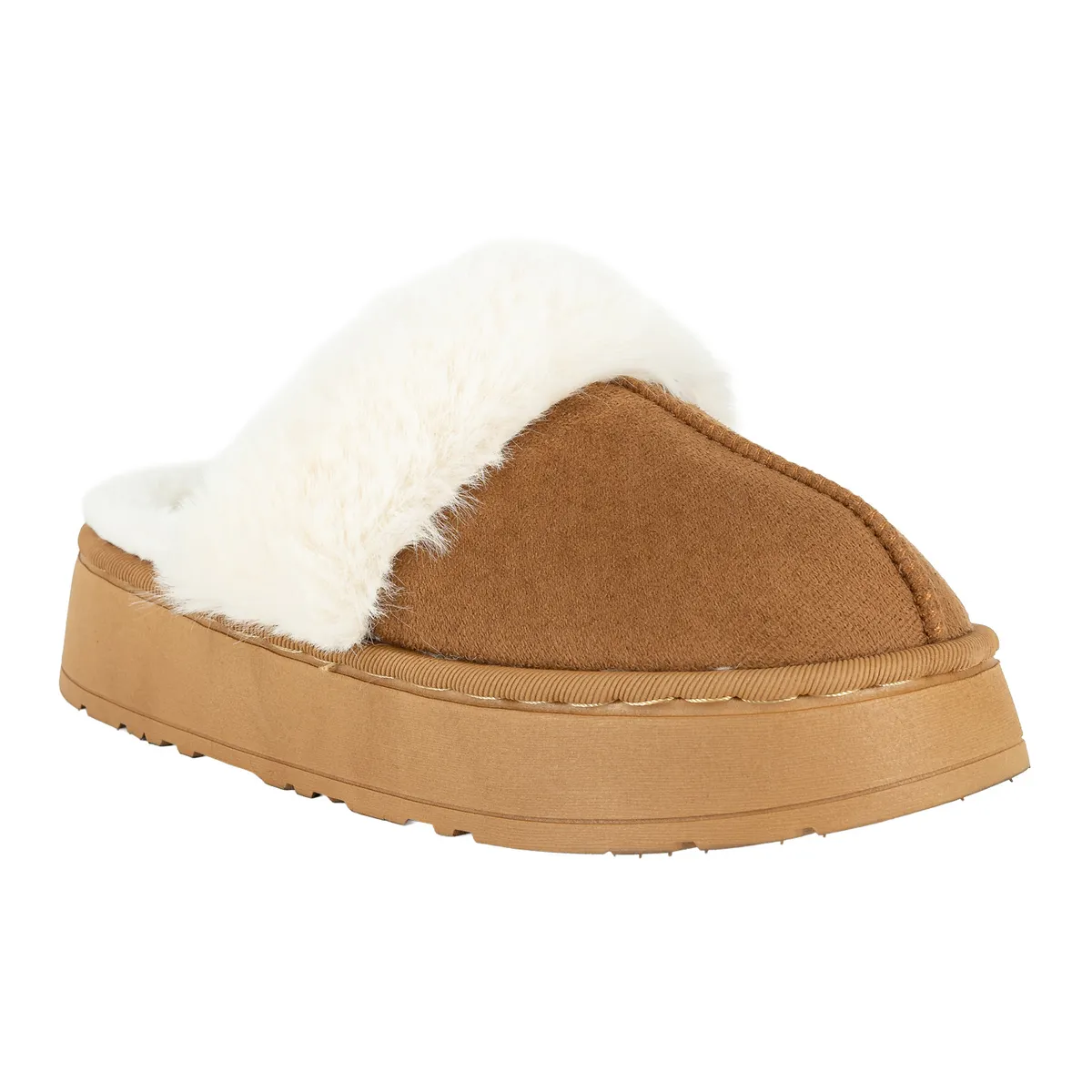 PASSER - Pantufla Mujer Caramelo Cabrit Passer