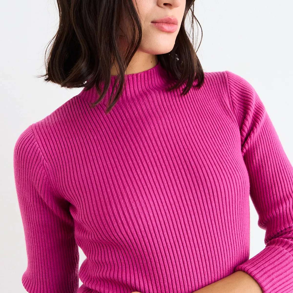 IO - Sweater Liso Mujer Rosa Io