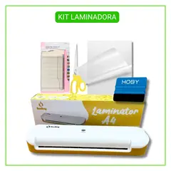 GENERICO - Plastificadora Laminadora Hoby A4 DORADA OC03