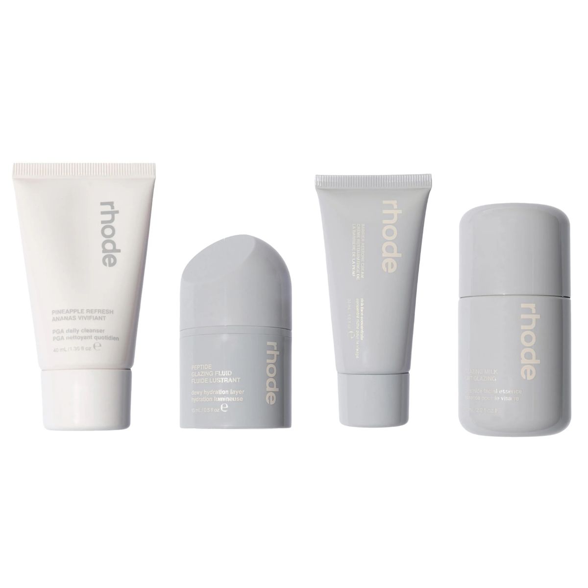 RHODE - Travel Size Glazed Skincare Essentials Set - Rhode