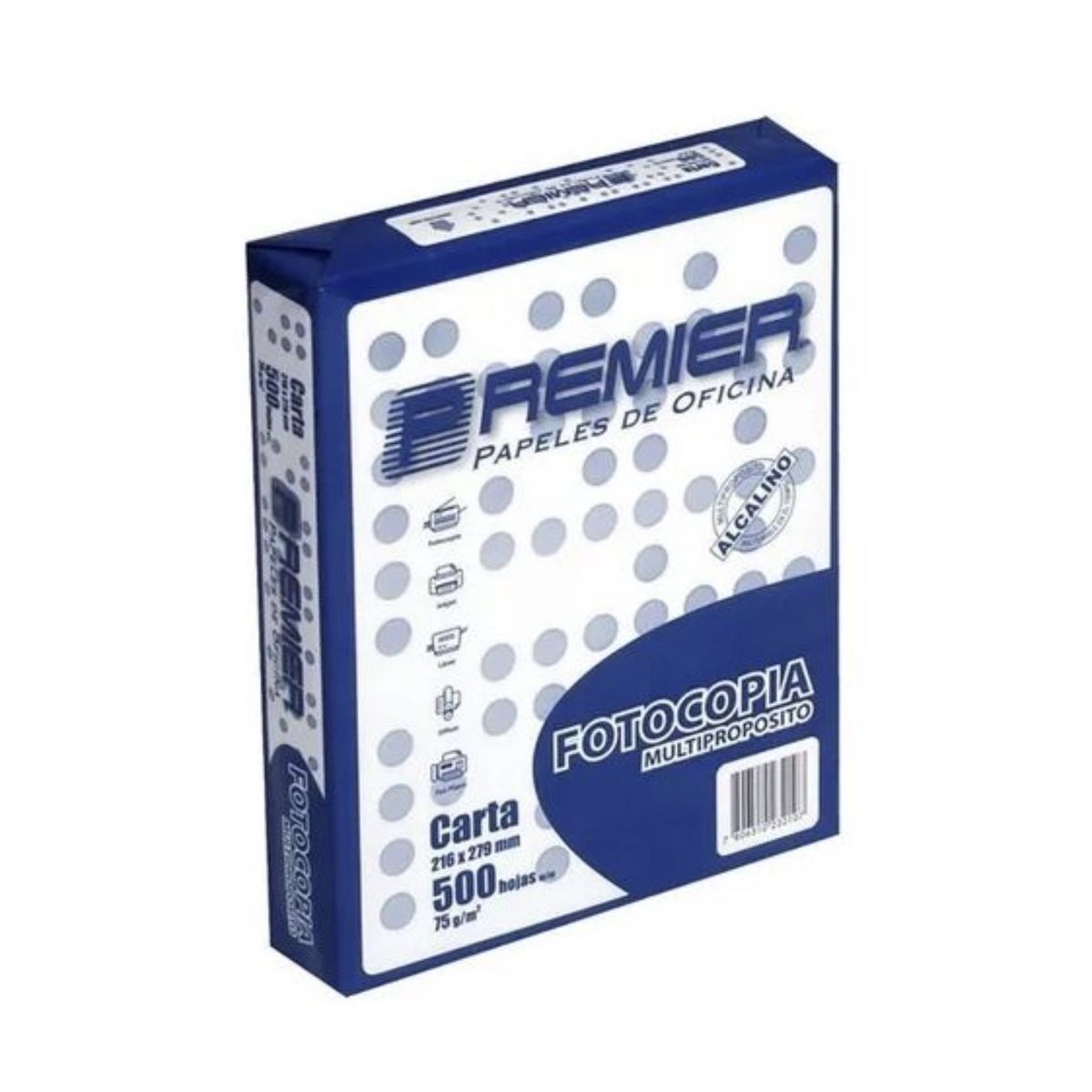 PREMIER - Resma Carta multifunción 500 Hojas Premier Color Blanco 75gr