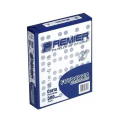 PREMIER - Resma Carta multifunción 500 Hojas Color Blanco 75gr