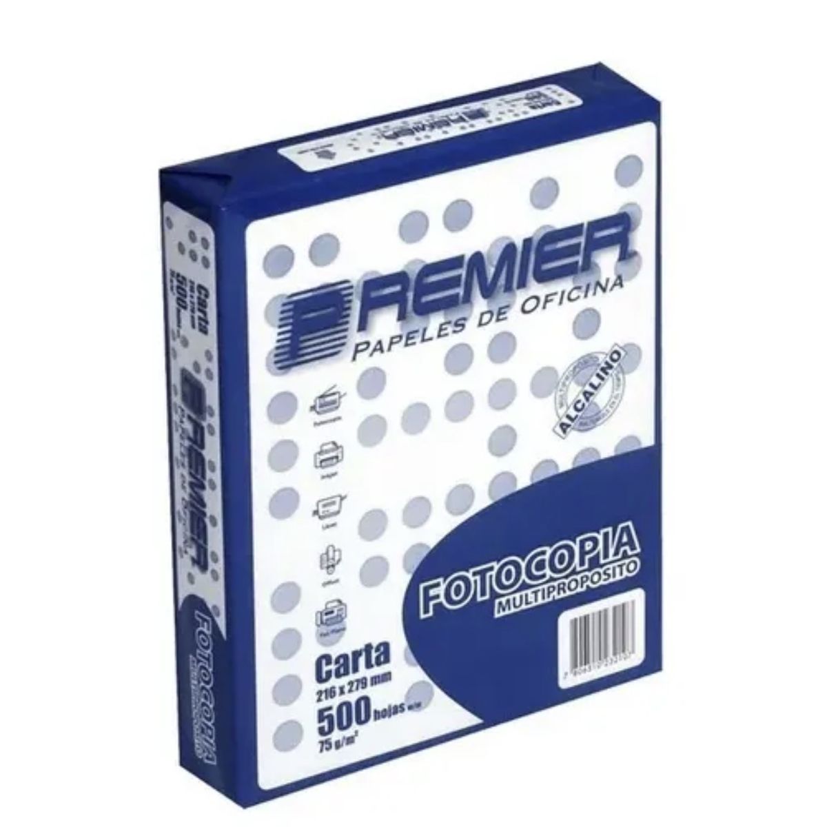 PREMIER - Resma Carta multifunción 500 Hojas Premier Color Blanco 75gr