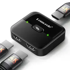 GENERICO - Lemorele HS001 Switch HDMI Bidireccional 4K 60Hz