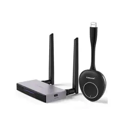GENERICO - Lemorele G50R20 Kit Transmisor y Receptor HD Inalámbrico Hasta 50 Metros