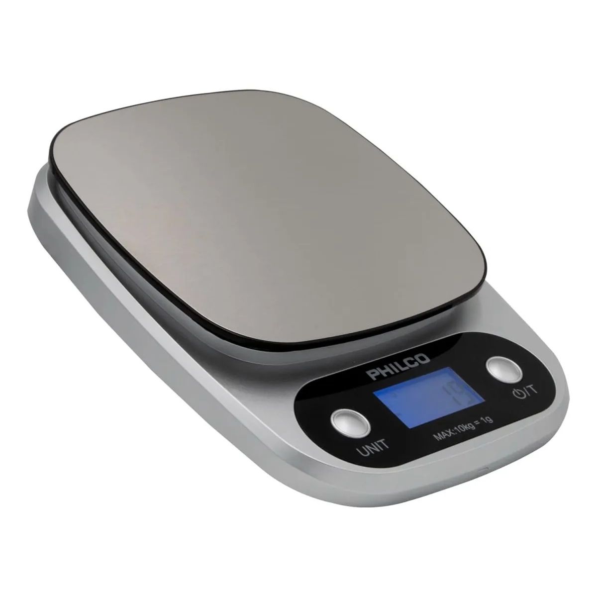 PHILCO - Balanza Pesa Digital Philco Ks491 10kg Cocina Color Plateado