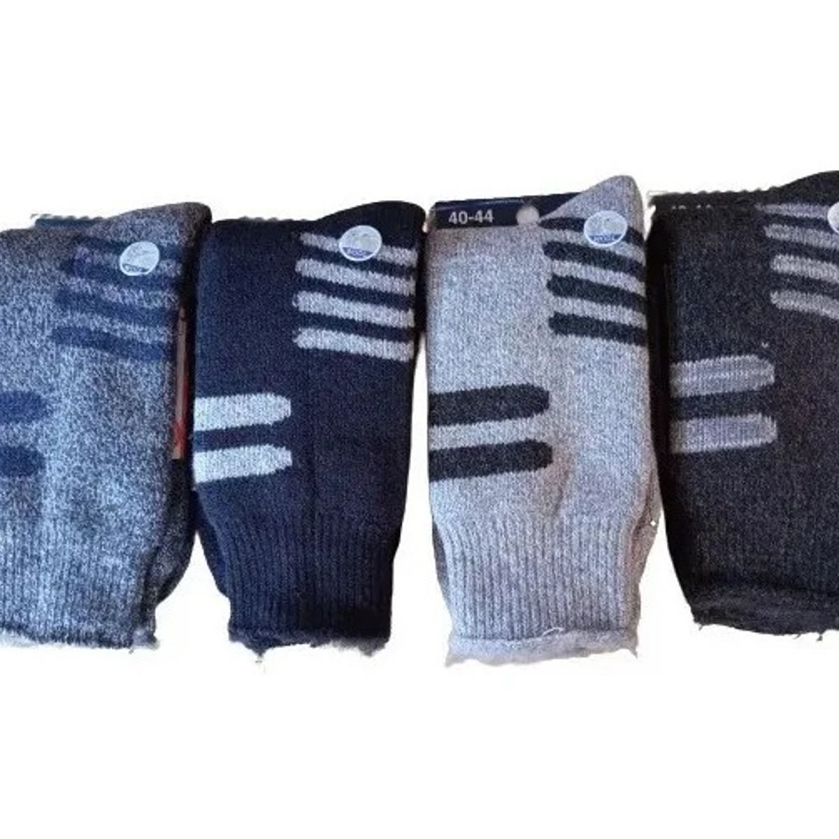 GENERICO - 12 Calcetines Ultra Termicos Gruesos Para Hombre - Sin Costuras