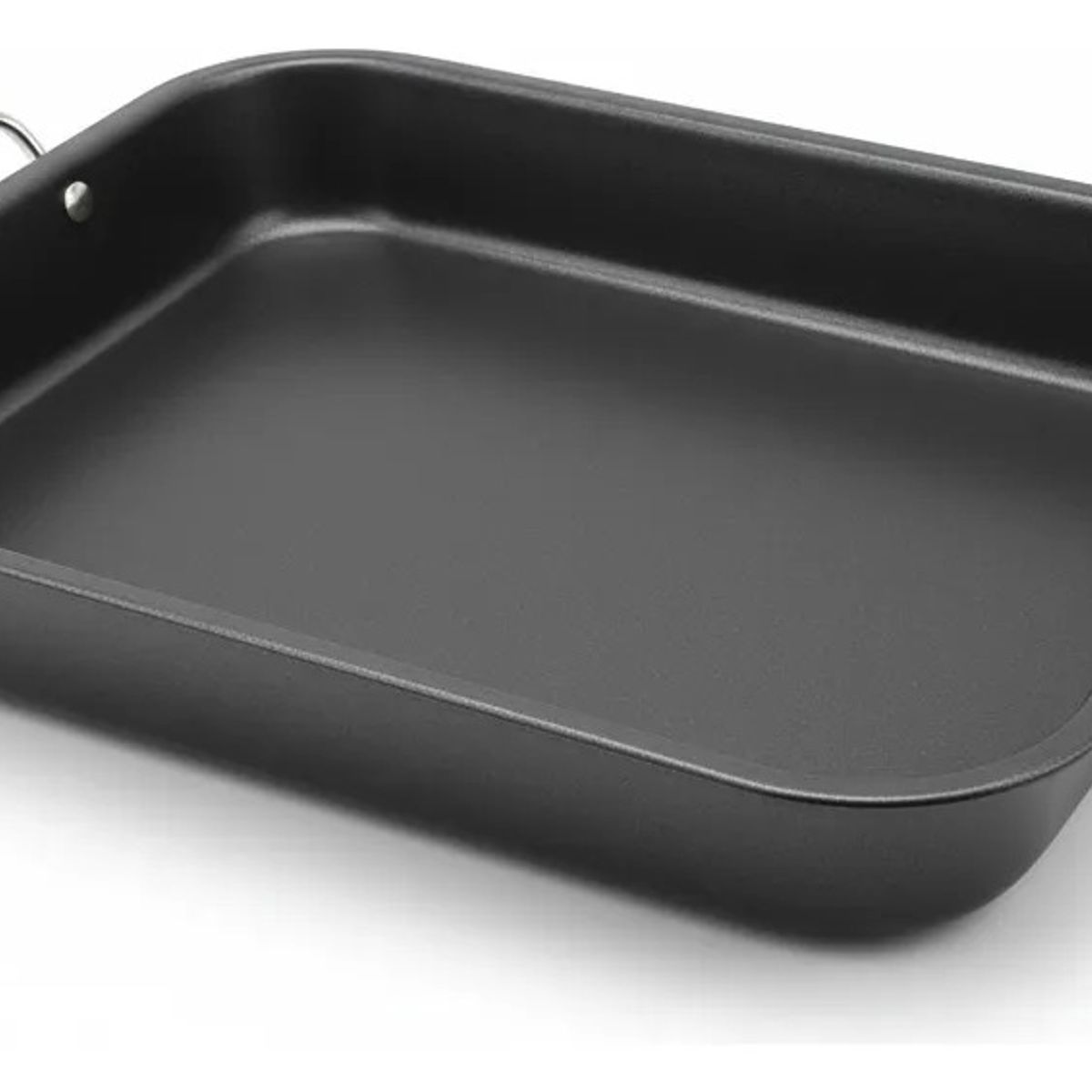 GENERICO - Set 2 Bandeja de Acero Inoxidable 37x29x5cm para Cocina