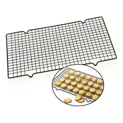 GENERICO - Rejilla Metálica Antiadherente Para Horno Galletas 40x25cm