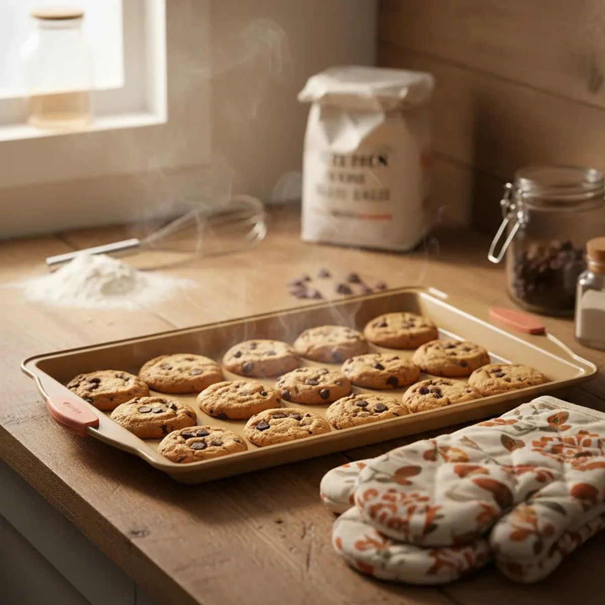 GENERICO - Bandeja de Acero Inoxidable De Galletas Horno 38×25cm