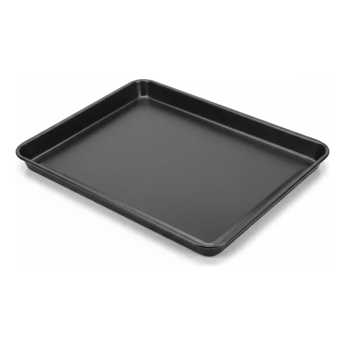 GENERICO - Bandeja Horno de Acero Inoxidable Antiadherente 42x28cm