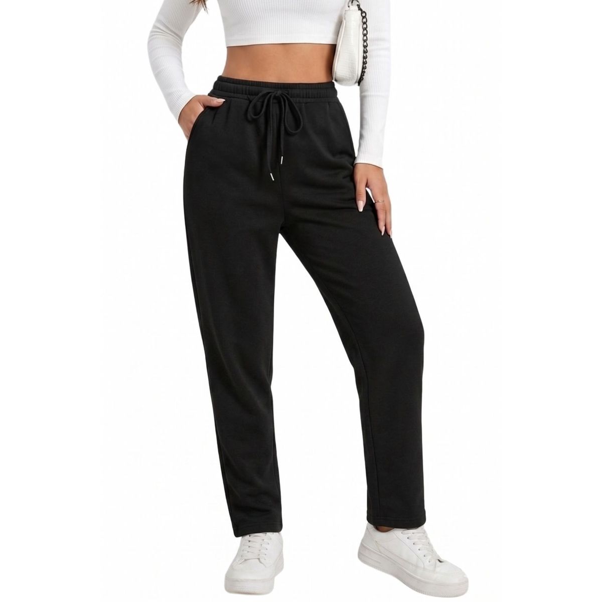 LOOK SHOP - Pantalon Jogger Buzo Mujer Algodon Forro Polar 138
