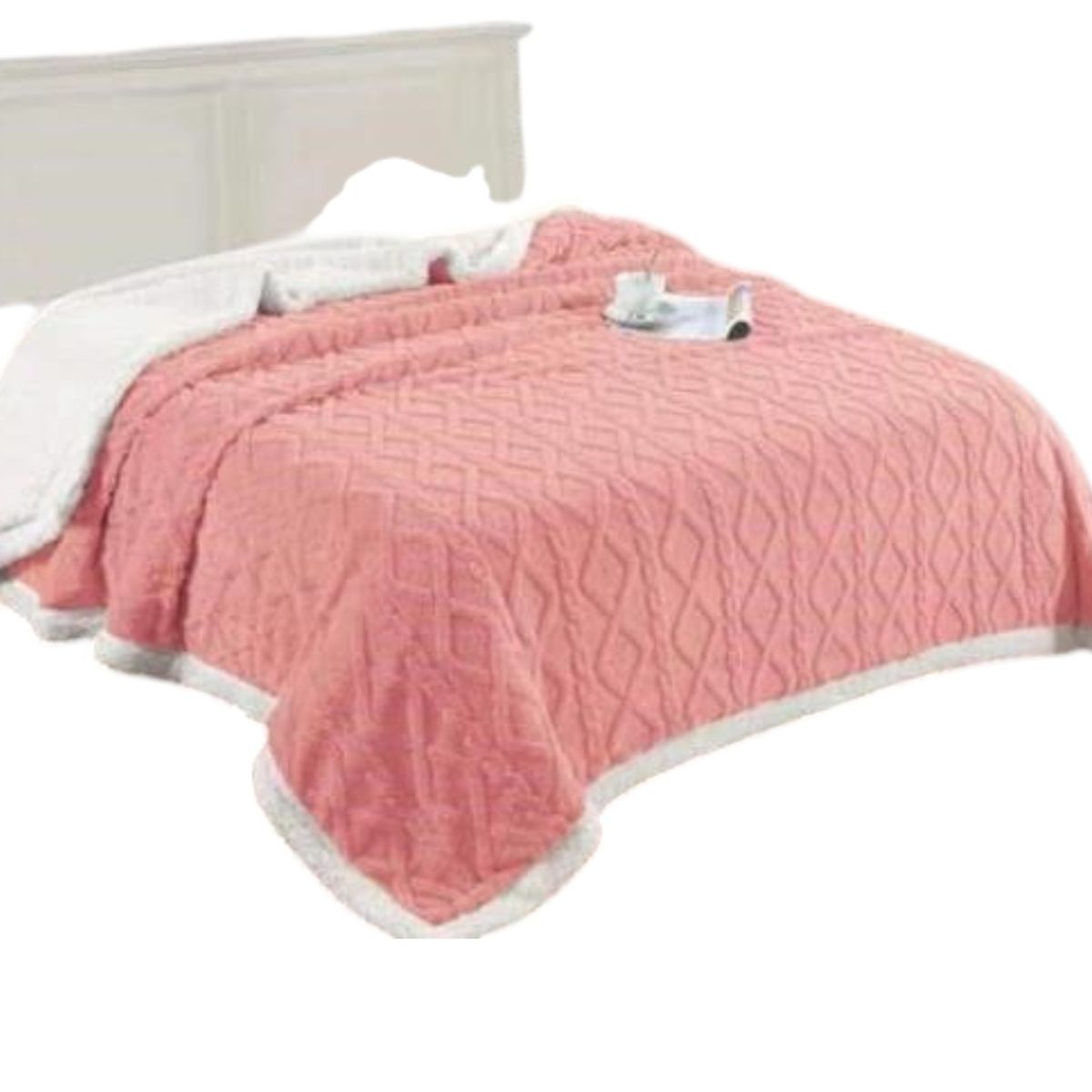 GENERICO - Frazada Con Chiporro TF De Invierno Plaza y Media