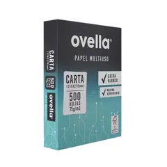 GENERICO - Resma Papel Tipo Carta Ovella - 500 Hojas - 75