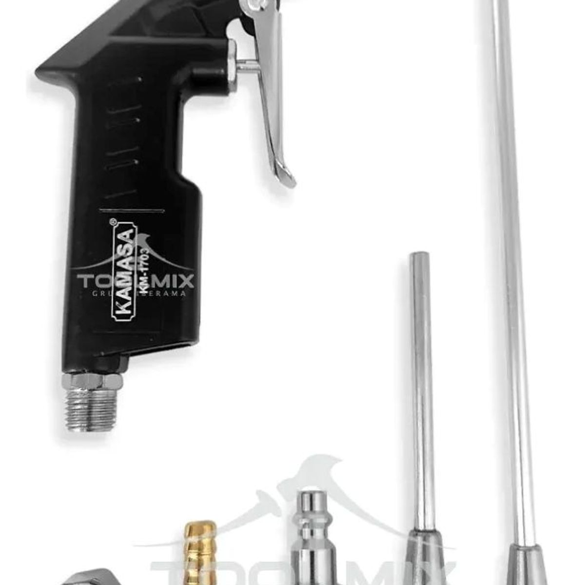 KAMASA - Pistola Para Soplete De Compresor Alta Presión 5pcs Kamasa