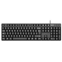 PHILIPS - Teclado Qwerty K254 Usb 104 Teclas 1.5m Cable