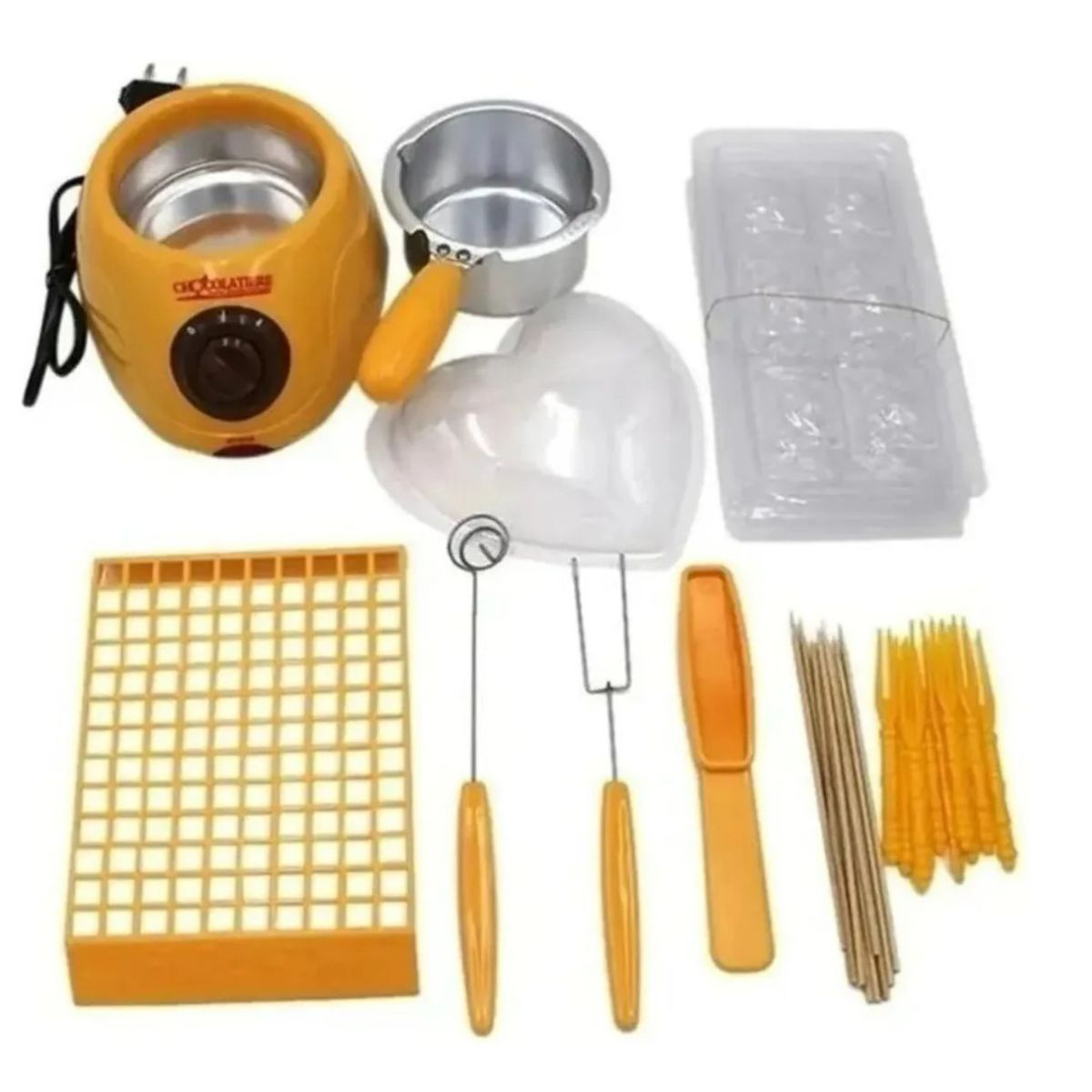 GENERICO - OLLA PARA DERRETIR CHOCOLATE FONDUE